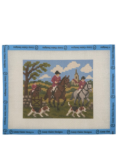 English Hunting - 13 mesh - 10 x 8 - Needlepoint Canvas