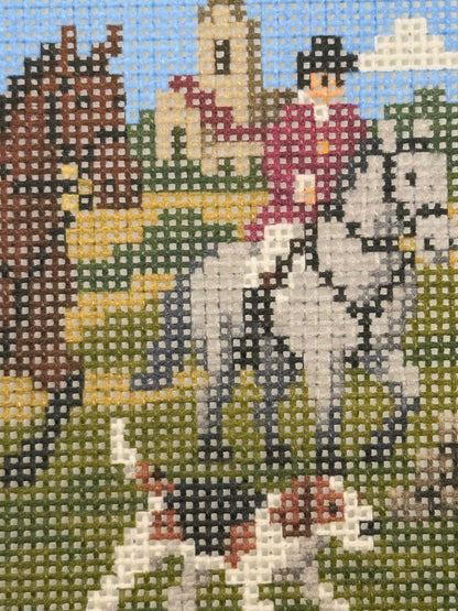 English Hunting - 13 mesh - 10 x 8 - Needlepoint Canvas