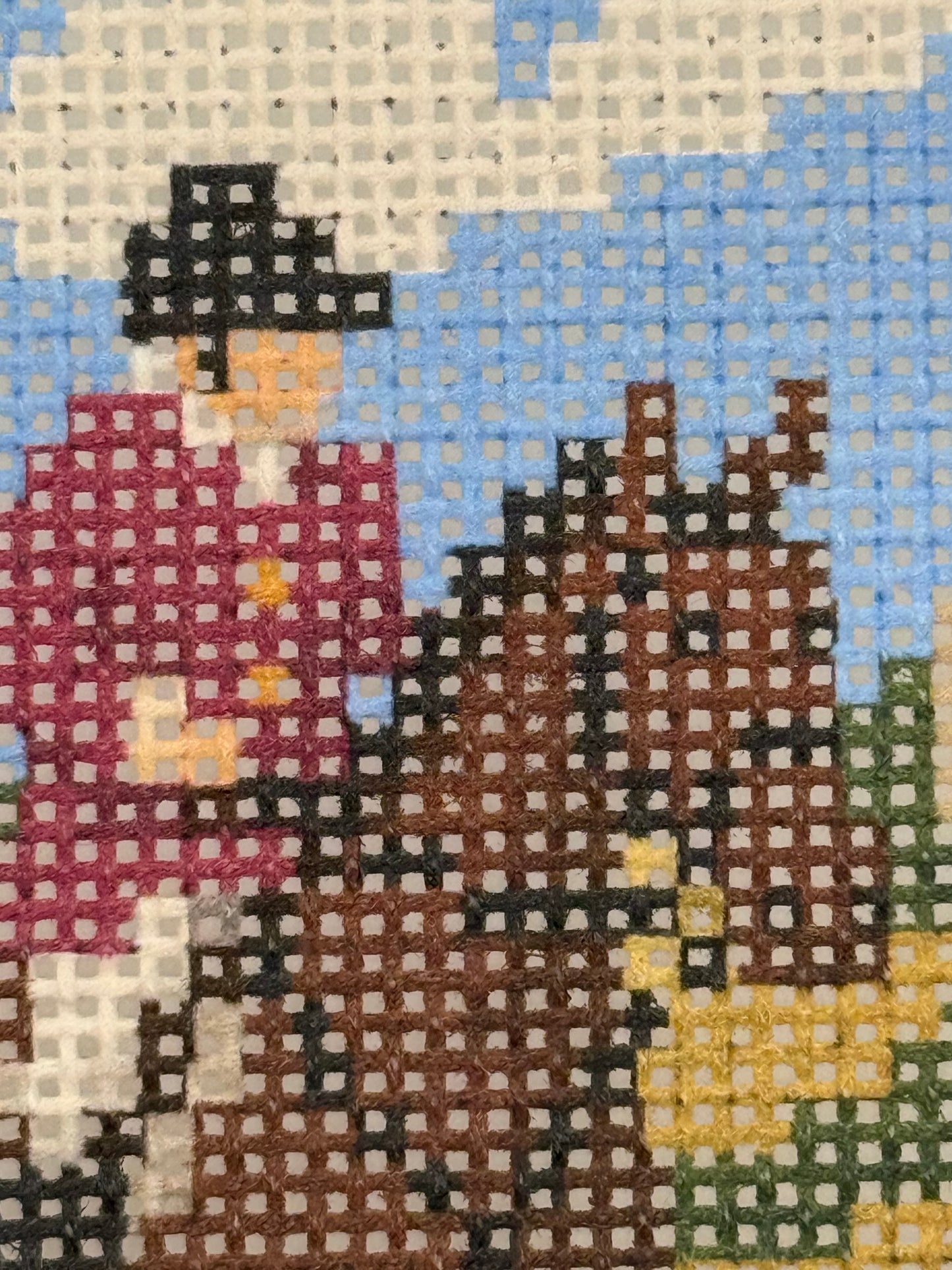 English Hunting - 13 mesh - 10 x 8 - Needlepoint Canvas