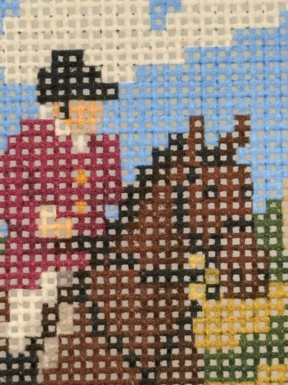 English Hunting - 13 mesh - 10 x 8 - Needlepoint Canvas