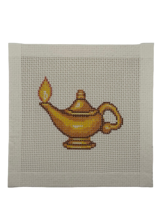 Florence Nightingale's Lamp - 13 mesh - 7 x 7 - Needlepoint Canvas