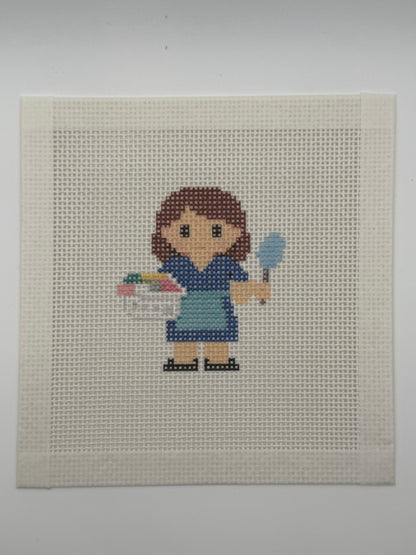 Homemaker Lizzy Claire - 13 mesh - 6 x 6 - Needlepoint Canvas