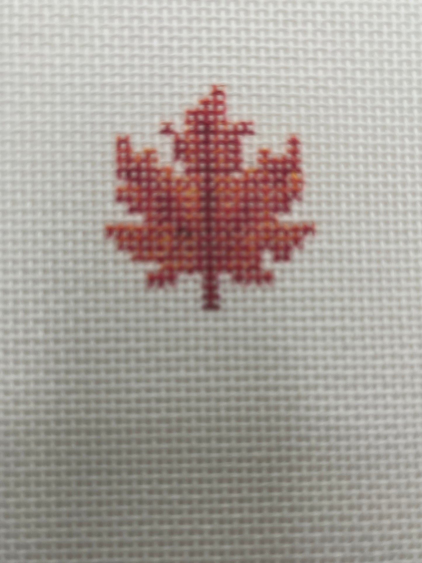Seasonal Wreath Bauble - 18 mesh - 8 x 8 - Needlepoint Canvas