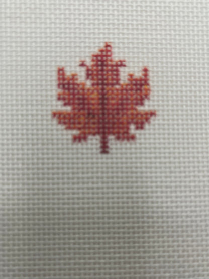 Seasonal Wreath Bauble - 18 mesh - 8 x 8 - Needlepoint Canvas