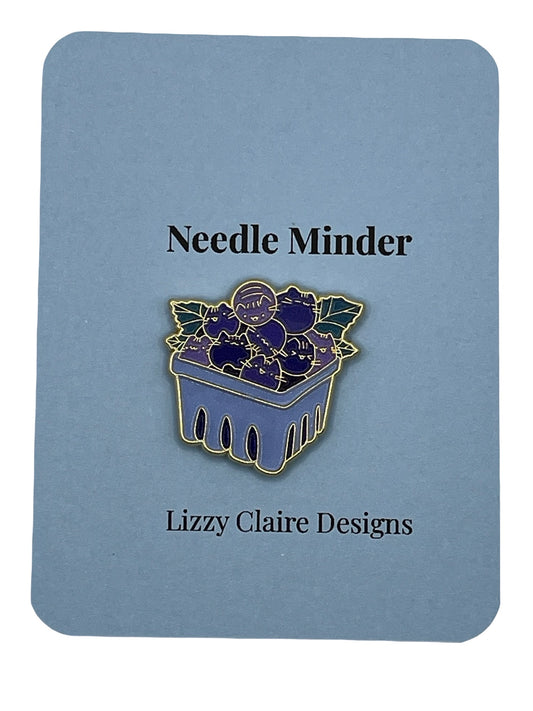 Blueberry Basket Needle Minder - Magnet Type