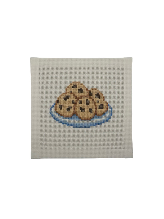 Chocolate Chip Cookies - 13 mesh - 6 x 6 - Needlepoint Canvas
