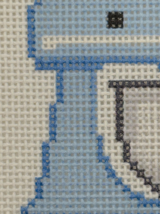 Blue Stand Mixer - 13 mesh - 6 x 6 - Needlepoint Canvas