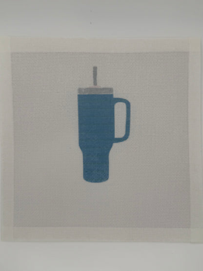 Insulated Cup - 18 mesh - 8 x 8 -Needlepoint Canvas