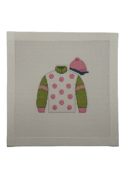 Jockey Silks Racing Jersey - 13 mesh - 6 x 6 - Needlepoint Canvas