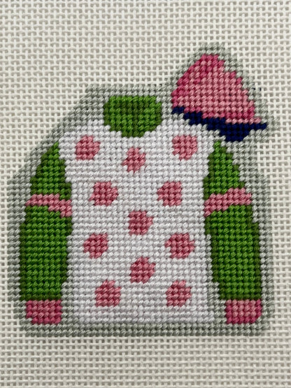 Jockey Silks Racing Jersey - 13 mesh - 6 x 6 - Needlepoint Canvas