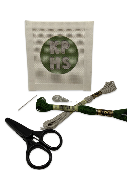Kingwood Park HS Needlepoint Round Kit