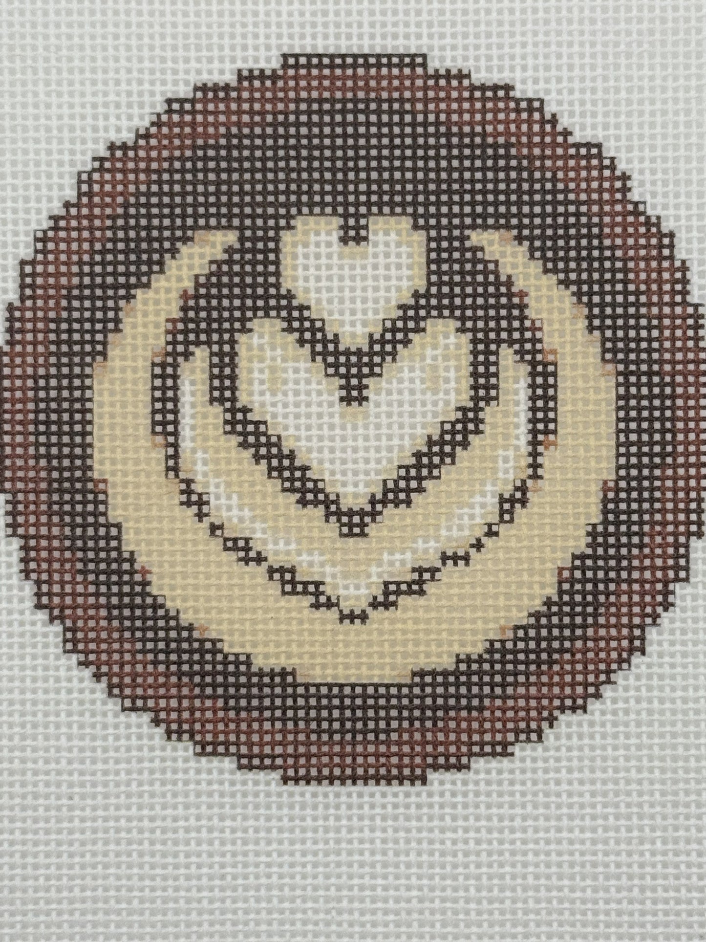 Latte - 18 mesh - 6 x 6 - Needlepoint Canvas