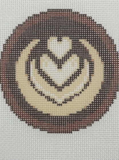 Latte - 18 mesh - 6 x 6 - Needlepoint Canvas
