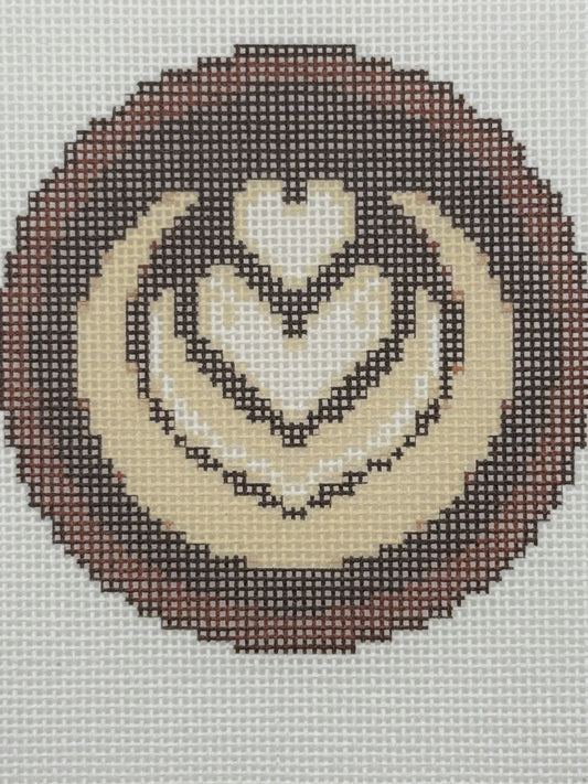 Latte - 18 mesh - 6 x 6 - Needlepoint Canvas