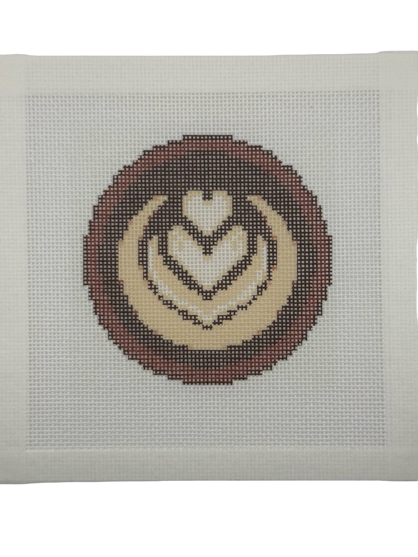 Latte - 18 mesh - 6 x 6 - Needlepoint Canvas