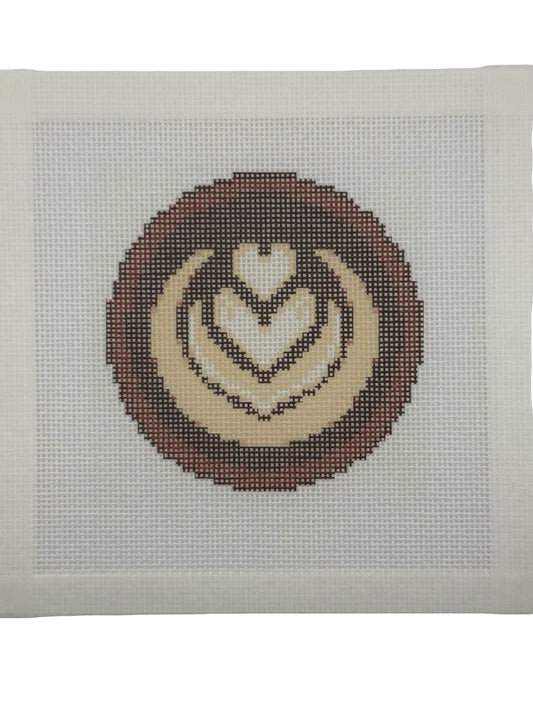 Latte - 18 mesh - 6 x 6 - Needlepoint Canvas