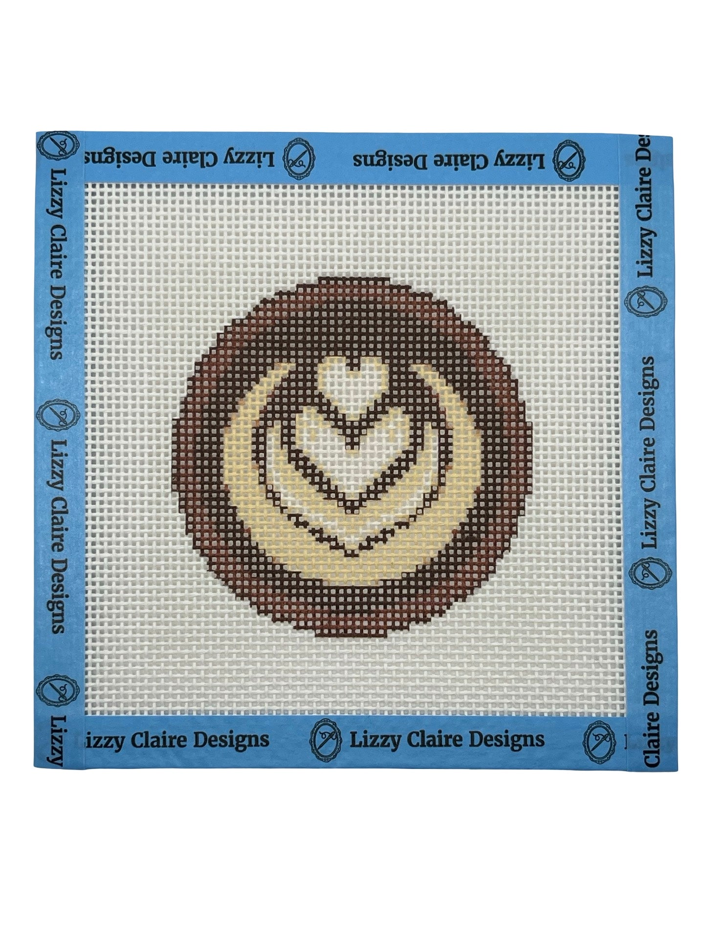 Latte - 18 mesh - 6 x 6 - Needlepoint Canvas