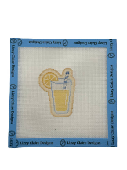Lemonade - The Royal Icing Collection - 18 mesh - 6 x 6 - Needlepoint Canvas