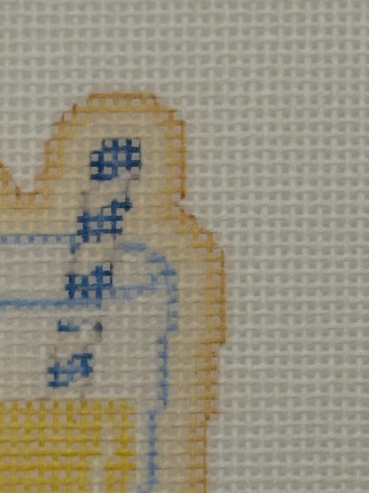 Lemonade - The Royal Icing Collection - 18 mesh - 6 x 6 - Needlepoint Canvas