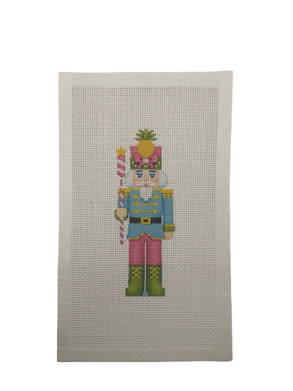 Lizzy Claire's Happy Neighborhood Nutcracker - 13 mesh - 6 x 10 - Needlepoint Canvas
