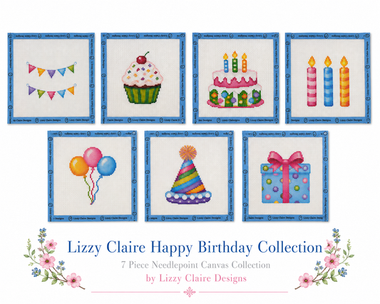 Happy Birthday Collection - 13 mesh - 7 Canvases