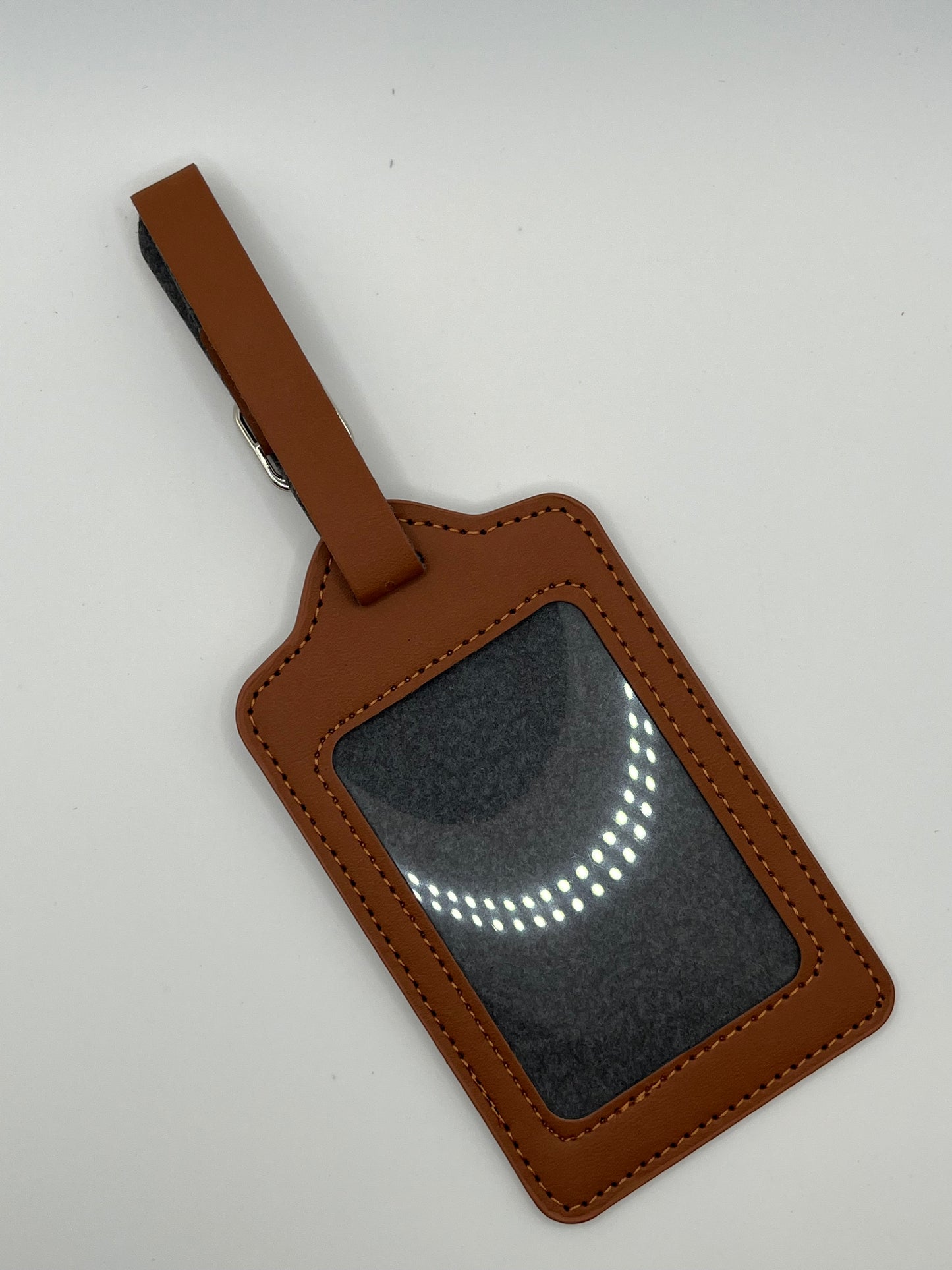 Self Finishing Luggage Tag & Bag Charm