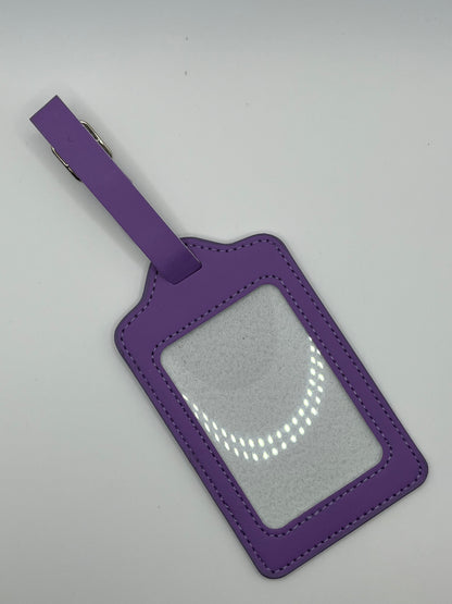 Self Finishing Luggage Tag & Bag Charm