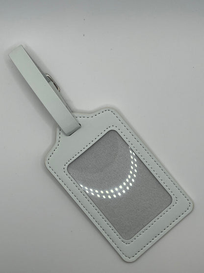 Self Finishing Luggage Tag & Bag Charm
