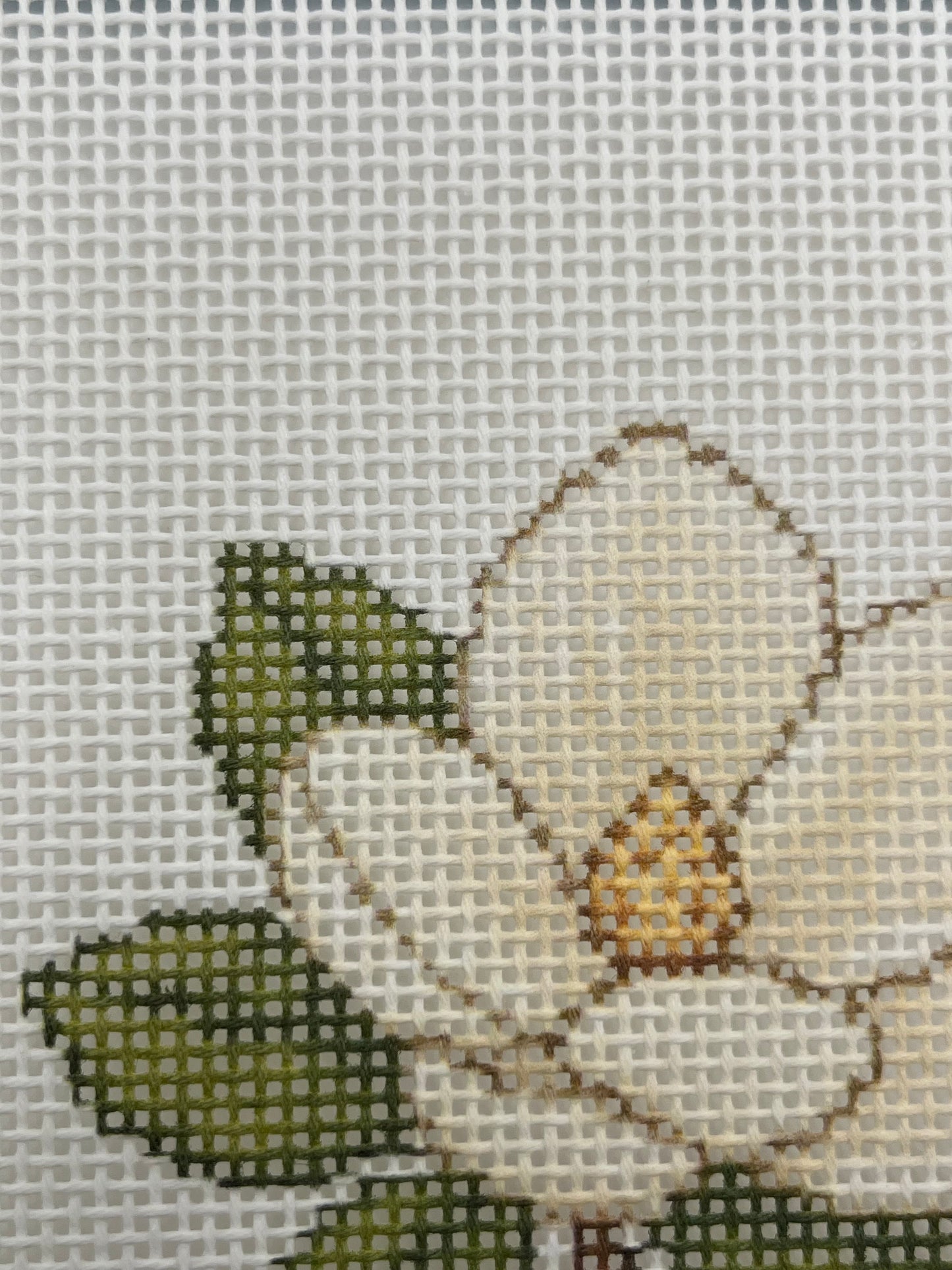 Southern Garden Flower Collection - 13 mesh – Set of 4 Needlepoint Canvases