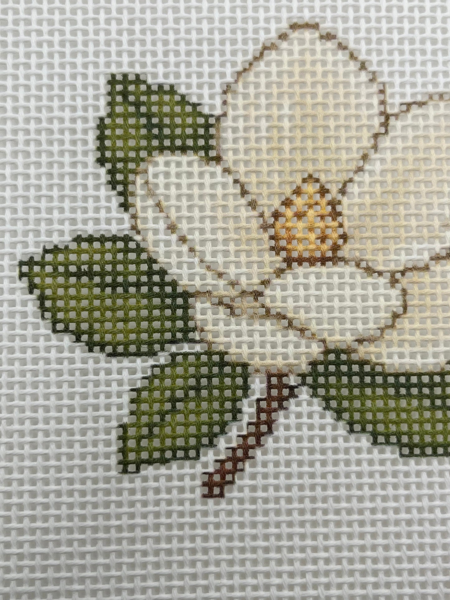 Southern Garden Flower Collection - 13 mesh – Set of 4 Needlepoint Canvases