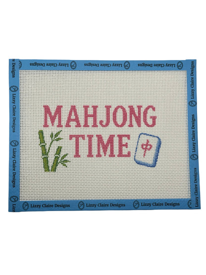 Mahjong Time - 13 mesh - 9 x 7- Needlepoint Canvas