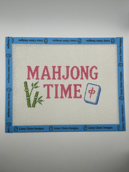 Mahjong Time - 13 mesh - 9 x 7- Needlepoint Canvas