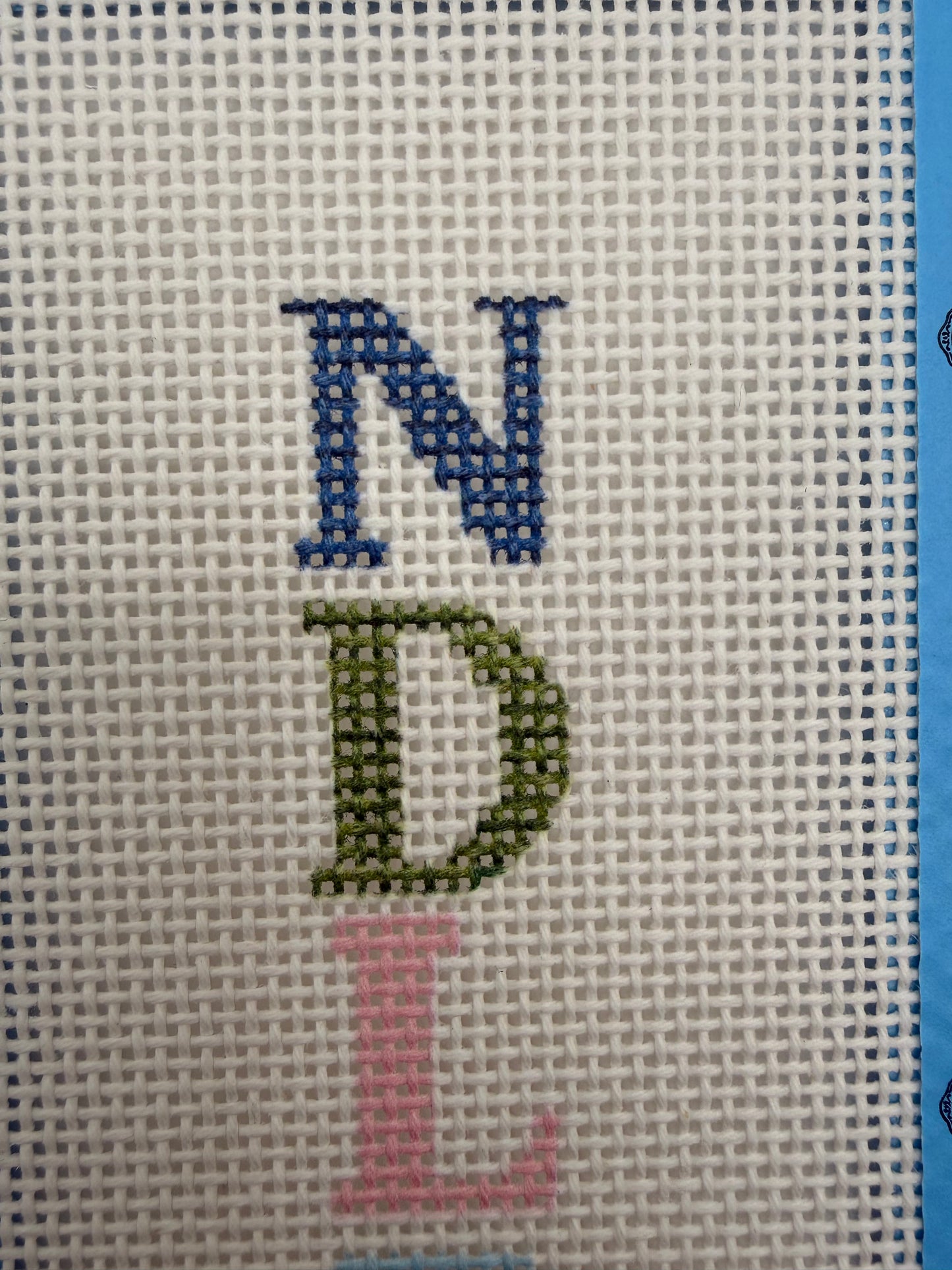 NDLPT - 13 mesh - 4 x 8 - Needlepoint Canvas