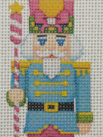 Lizzy Claire's Happy Neighborhood Nutcracker - 13 mesh - 6 x 10 - Needlepoint Canvas