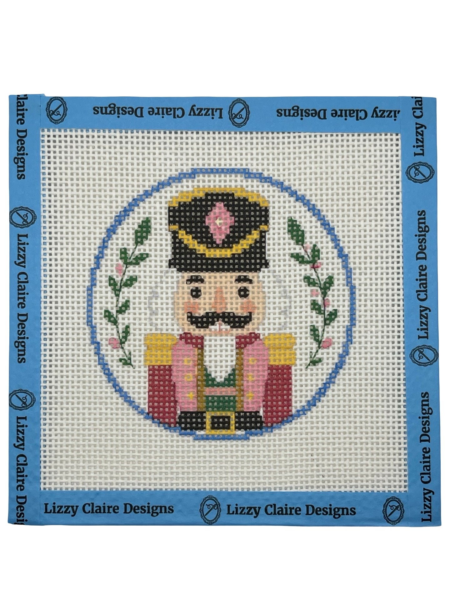 Nutcracker - 13 mesh - 4 inch Round - 6 x 6 - Needlepoint Canvas