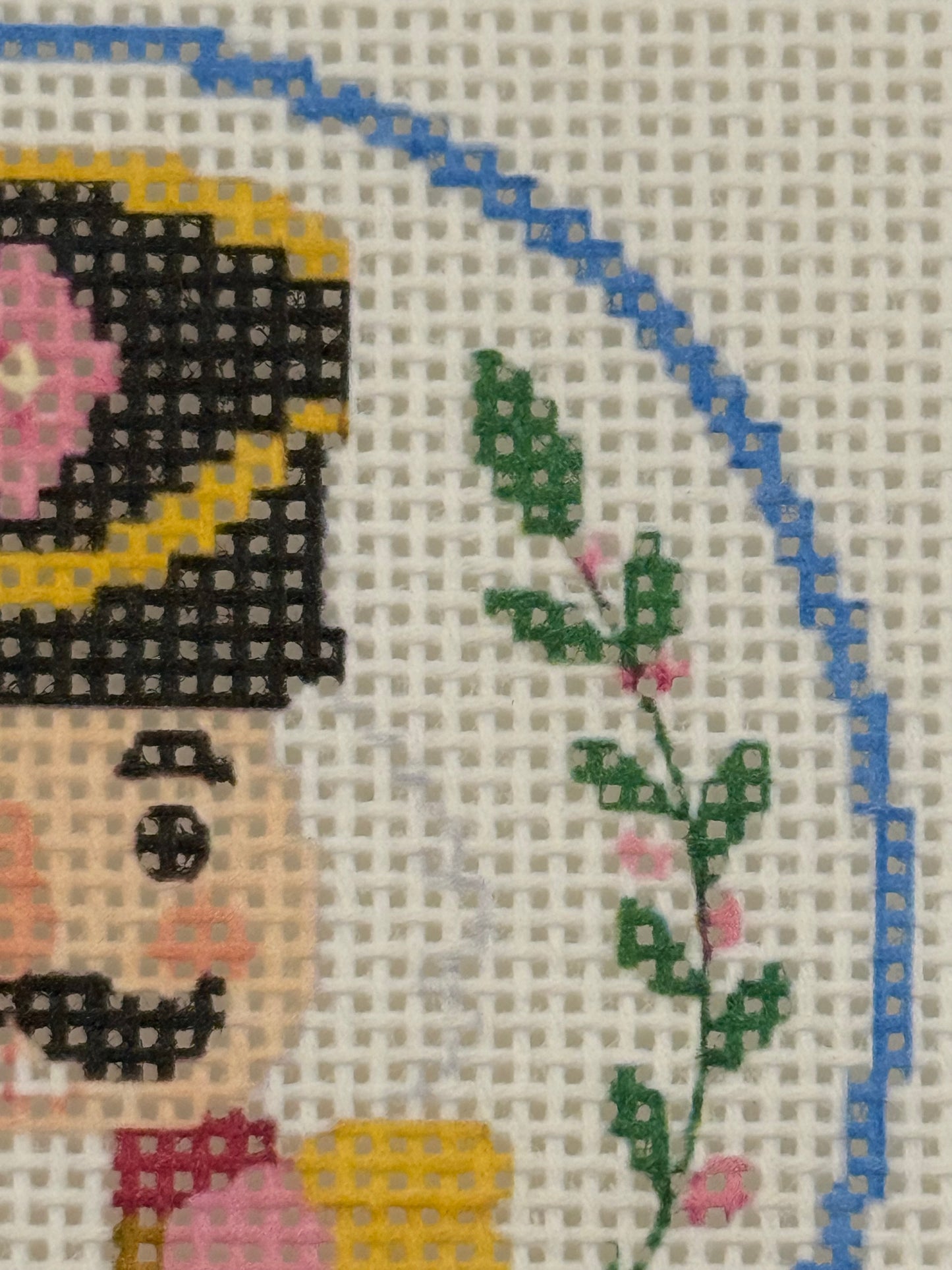 Nutcracker - 13 mesh - 4 inch Round - 6 x 6 - Needlepoint Canvas