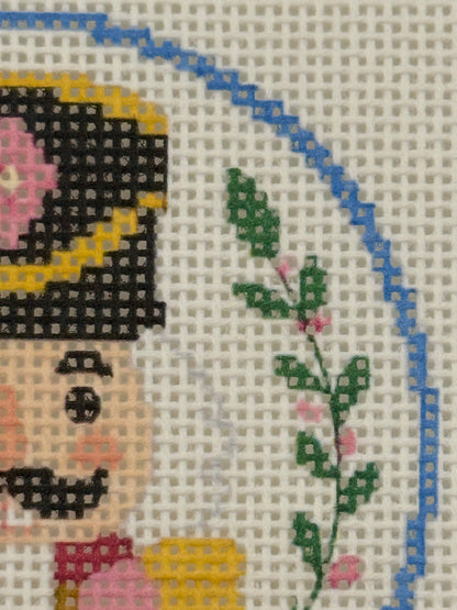 Nutcracker - 13 mesh - 4 inch Round - 6 x 6 - Needlepoint Canvas