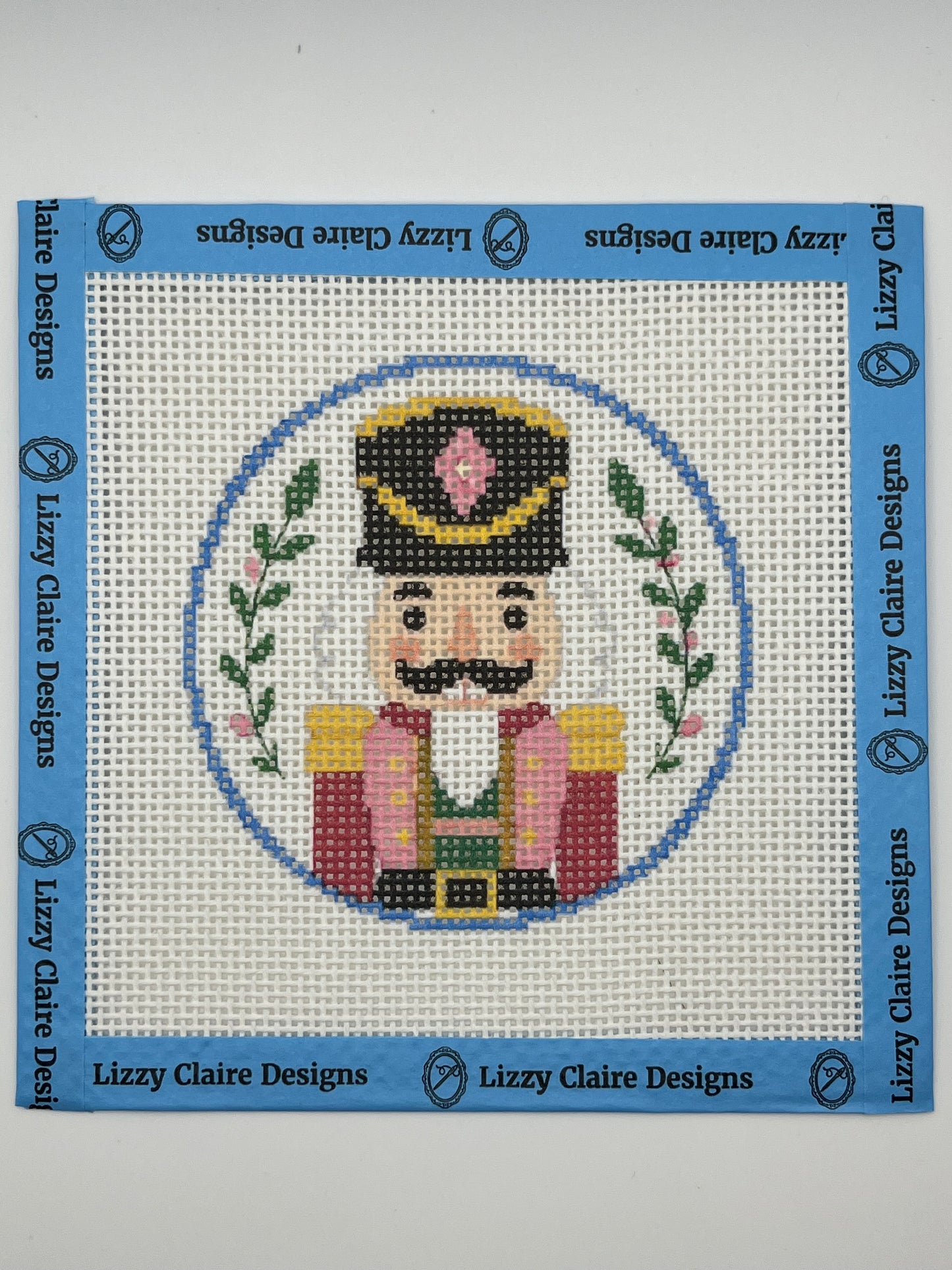 Nutcracker - 13 mesh - 4 inch Round - 6 x 6 - Needlepoint Canvas