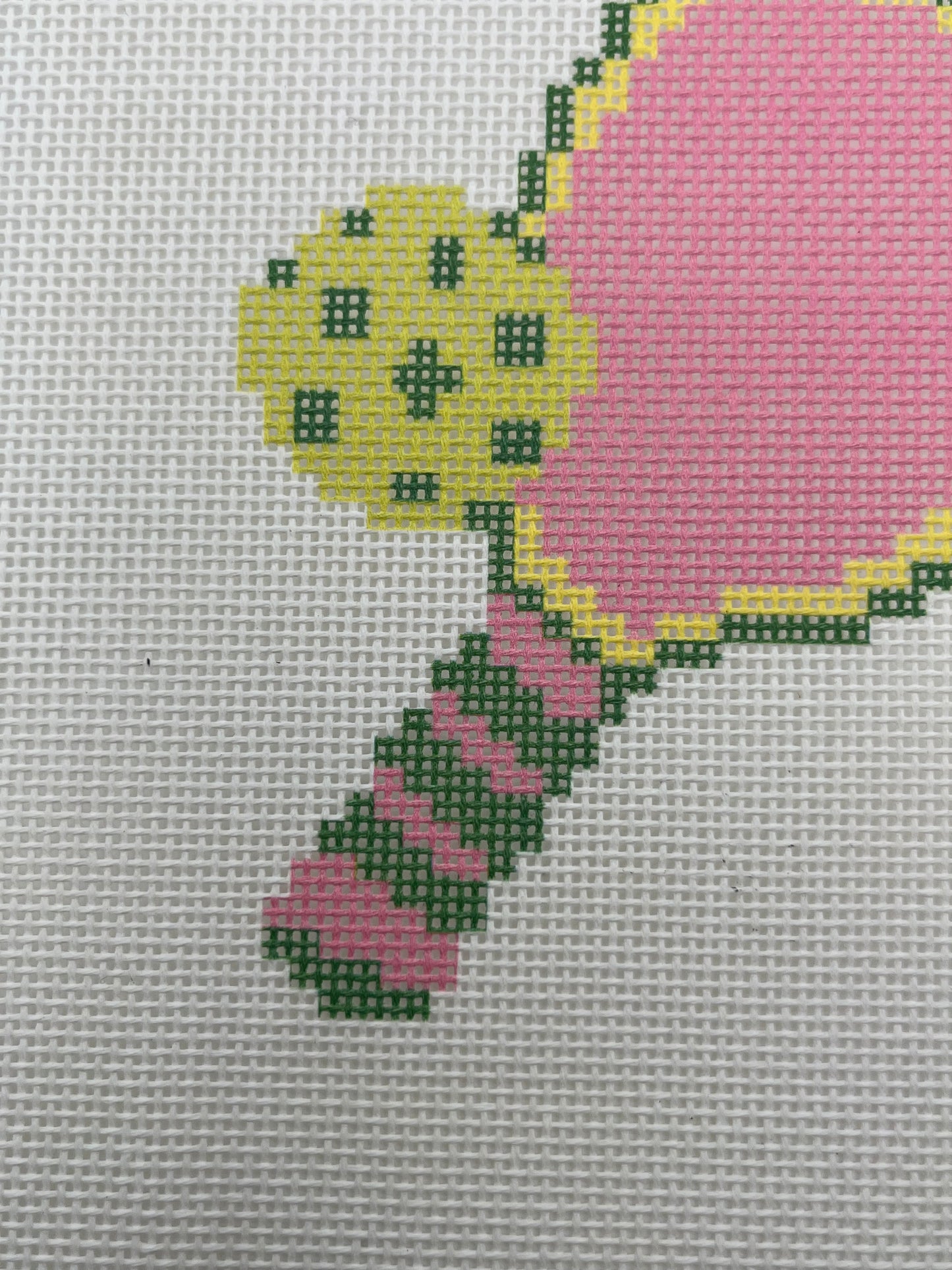 Pickleball Paddle - 18 mesh - 8 x 8 - Needlepoint Canvas