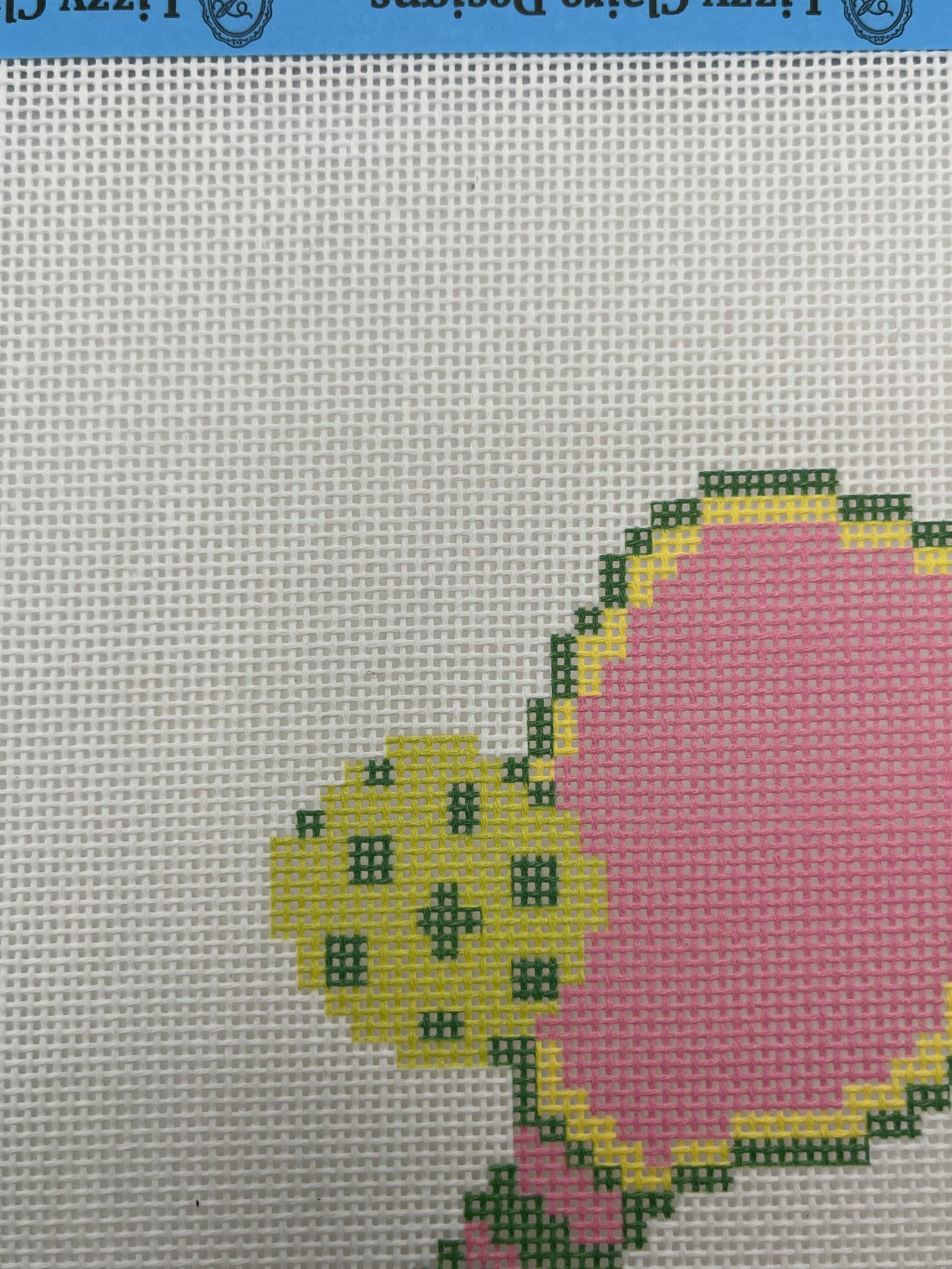 Pickleball Paddle - 18 mesh - 8 x 8 - Needlepoint Canvas