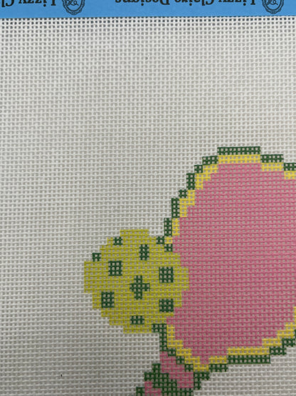 Pickleball Paddle - 18 mesh - 8 x 8 - Needlepoint Canvas