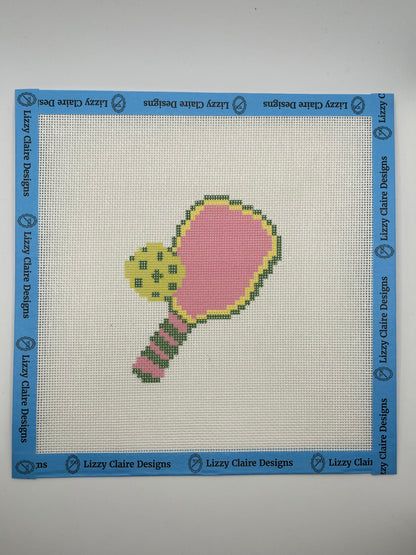 Pickleball Paddle - 18 mesh - 8 x 8 - Needlepoint Canvas