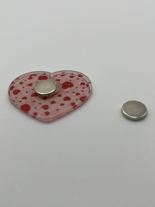 Pink Heart Needle Minder
