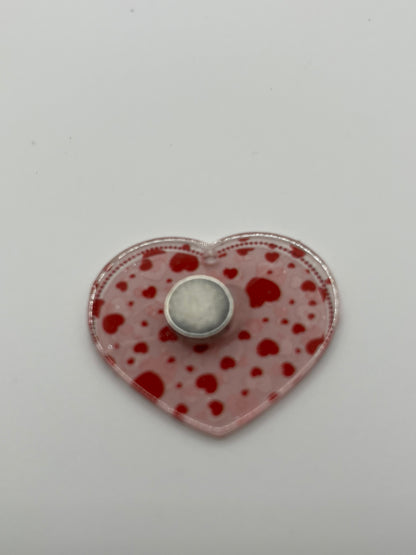 Pink Heart Needle Minder