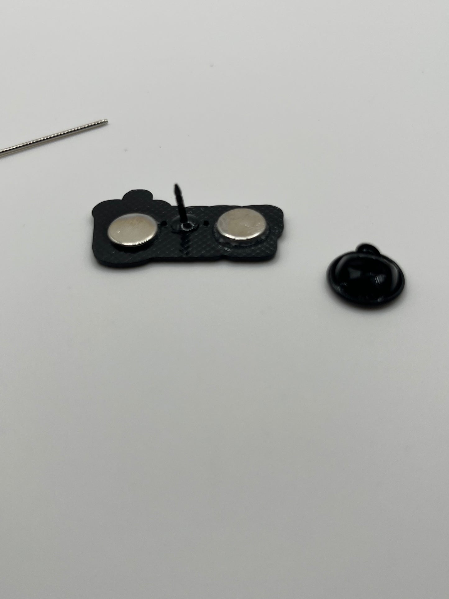 Powered By Iced Coffee Needle Minder - Pin Type w/Magnets