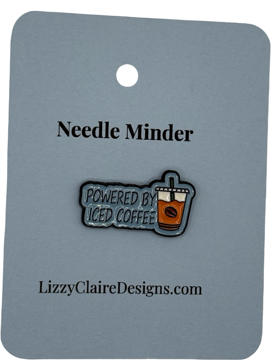 Powered By Iced Coffee Needle Minder