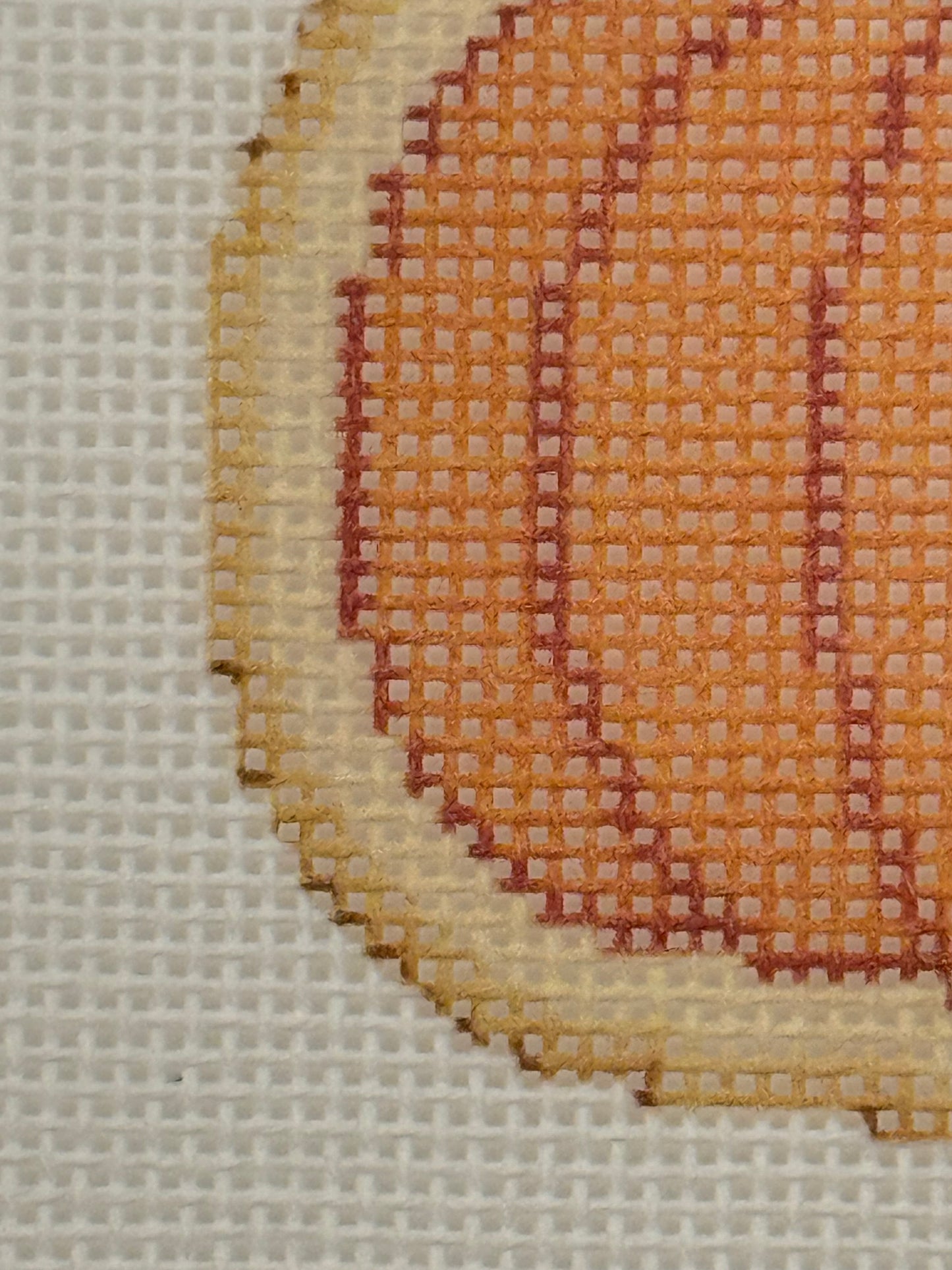 Pumkin - The Royal Icing Collection - 18 mesh - 6 x 6 - Needlepoint Canvas