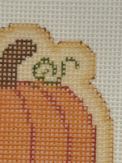 Pumkin - The Royal Icing Collection - 18 mesh - 6 x 6 - Needlepoint Canvas