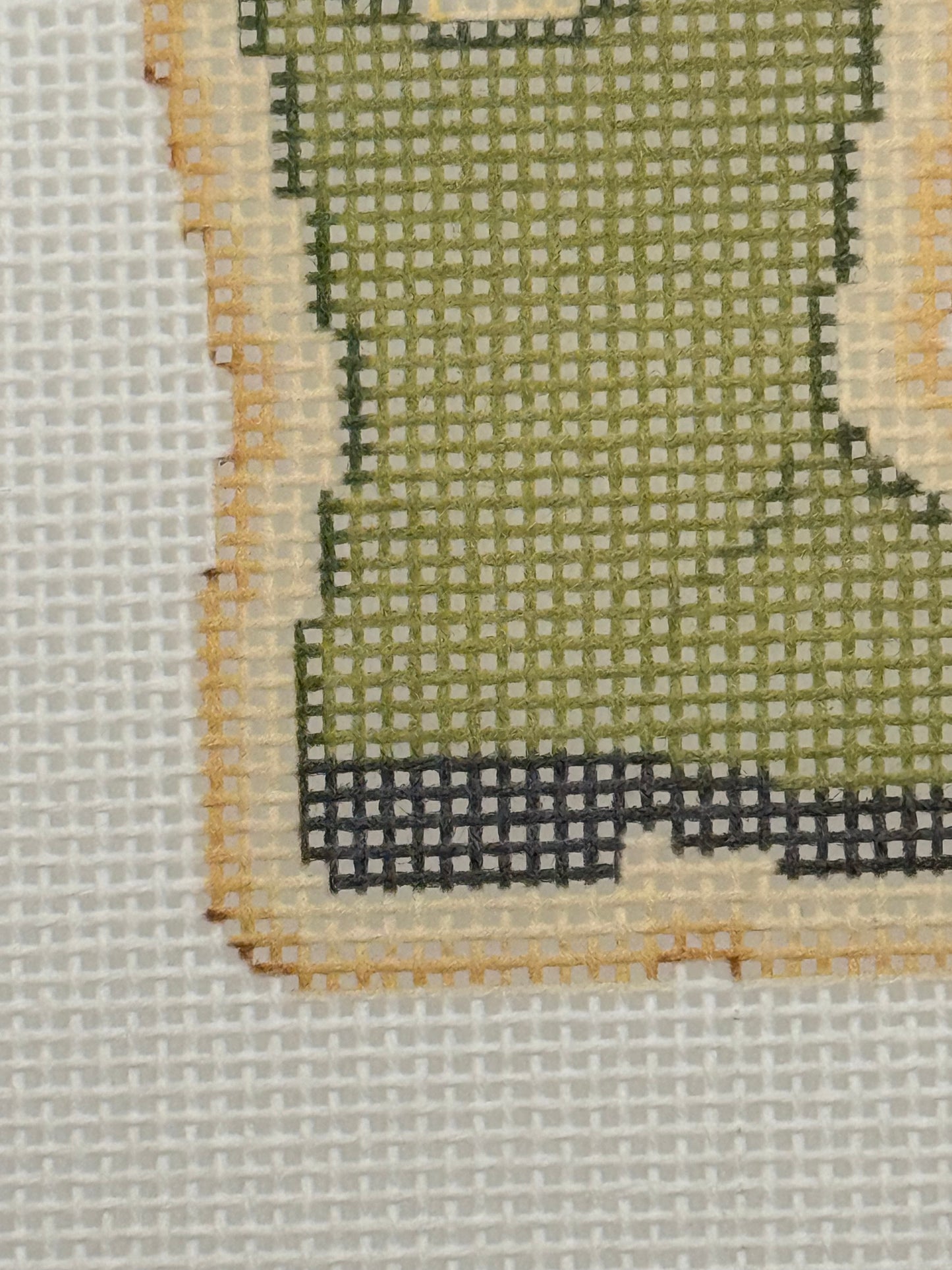 Rainboot - The Royal Icing Collection - 18 mesh - 6 x 6 - Needlepoint Canvas
