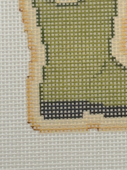Rainboot - The Royal Icing Collection - 18 mesh - 6 x 6 - Needlepoint Canvas
